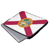 Staatsflagge Florida Laptopschutzhülle (Vorne Knopf)