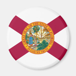 Staatsflagge Florida Magnet