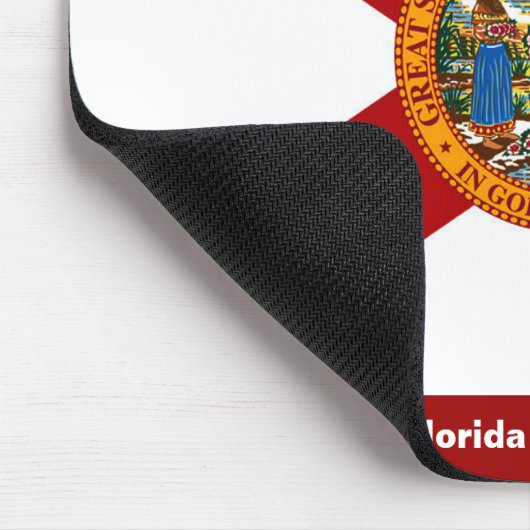 Staatsflagge Florida Mousepad (Ecke)