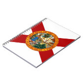 Staatsflagge Florida Notizblock (Linke Seite)