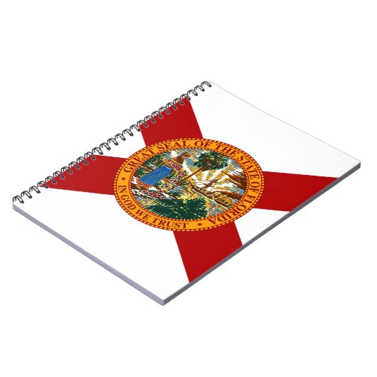 Staatsflagge Florida Notizblock (Linke Seite)