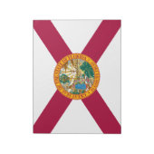 Staatsflagge Florida Notizblock (Rotiert)