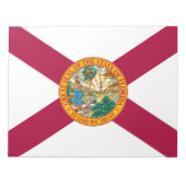 Staatsflagge Florida Notizblock (Vorderseite)