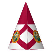 Staatsflagge Florida Partyhütchen (Rückseite)