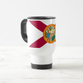 Staatsflagge Florida Reisebecher (Vorderseite Links)