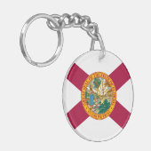 Staatsflagge Florida Schlüsselanhänger (Vorderseite links)