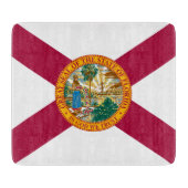Staatsflagge Florida Schneidebrett (Vorderseite)
