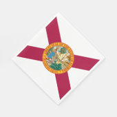 Staatsflagge Florida Serviette (Ecke)