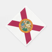 Staatsflagge Florida Serviette (Ecke)