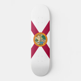 Staatsflagge Florida Skateboard