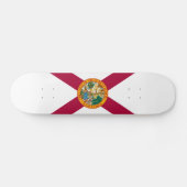 Staatsflagge Florida Skateboard (Horizontal)