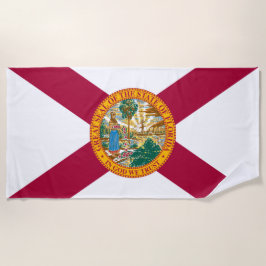 Staatsflagge Florida Strandtuch