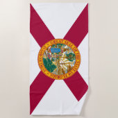 Staatsflagge Florida Strandtuch (Vorderseite)