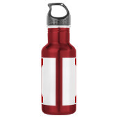 Staatsflagge Florida Trinkflasche (Rückseite)