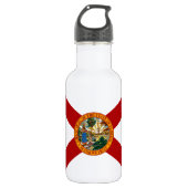 Staatsflagge Florida Trinkflasche (Vorderseite)