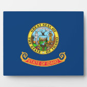 Staatsflagge Fotoplatte (Vorderseite)