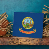 Staatsflagge Fotoplatte (Seite)