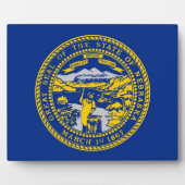 Staatsflagge Fotoplatte (Vorderseite)