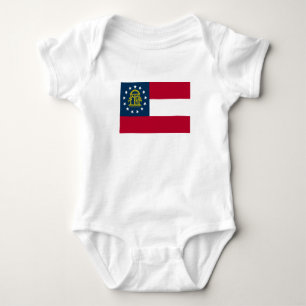 Staatsflagge Georgiens Baby Strampler