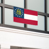 Staatsflagge Georgiens Banner (Äußeres Gebäude)