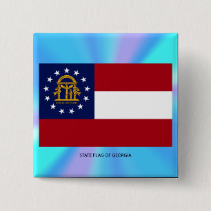 Staatsflagge Georgiens Button