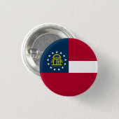 Staatsflagge Georgiens Button (Vorne & Hinten)