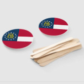 Staatsflagge Georgiens Fächer (Non-assembled)