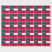 Staatsflagge Georgiens Geschenkpapier (Flach)