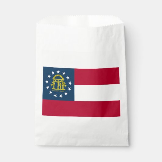 Staatsflagge Georgiens Geschenktütchen (Vorderseite)