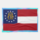 Staatsflagge Georgiens Handtuch (Horizontal)