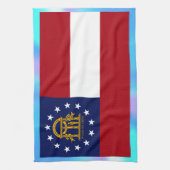 Staatsflagge Georgiens Handtuch (Vertikal)