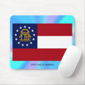 Staatsflagge Georgiens Mousepad (Mit Mouse)