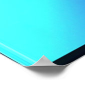 Staatsflagge Georgiens Poster (Ecke)