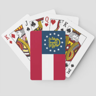 Staatsflagge Georgiens Spielkarten