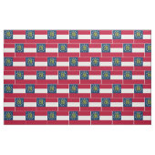 Staatsflagge Georgiens Stoff (Fat Quarter (45,7 x 55,9 cm))