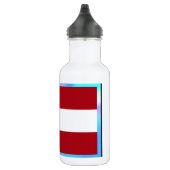 Staatsflagge Georgiens Trinkflasche (Rechts)