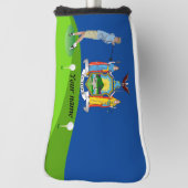 Staatsflagge Golf Headcover (Rotieren 90)