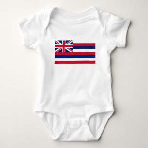 Staatsflagge Hawaii Baby Strampler