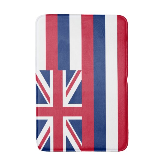 Staatsflagge Hawaii Badematte (Vorderseite Vertikal)