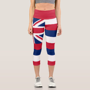 Staatsflagge Hawaii Capri Leggings