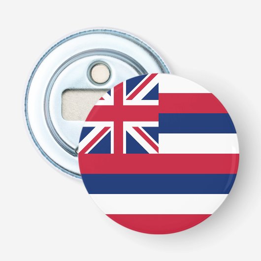 Staatsflagge Hawaii Flaschenöffner (Vorderseite)