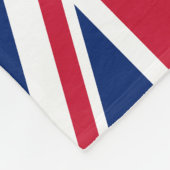 Staatsflagge Hawaii Fleecedecke (Ecke)