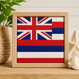 Staatsflagge Hawaii Fliese