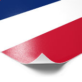 Staatsflagge Hawaii Fotodruck (Ecke)