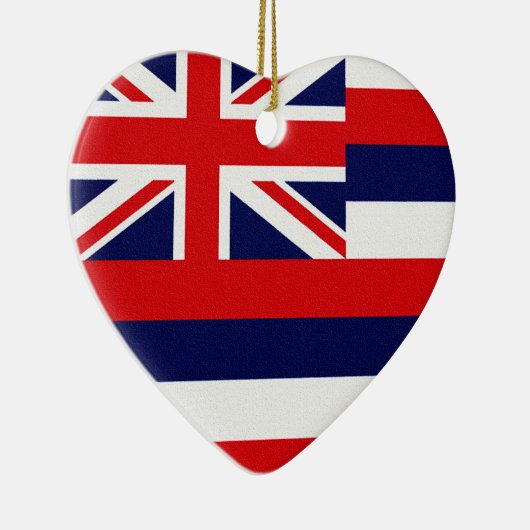 Staatsflagge Hawaii Keramikornament (Rechts)