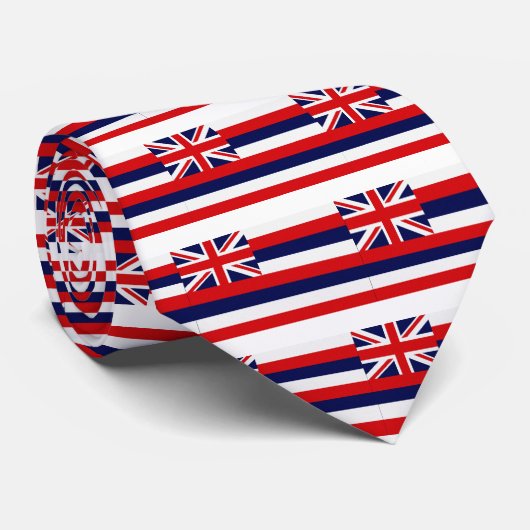 Staatsflagge Hawaii Krawatte (Gerollt)