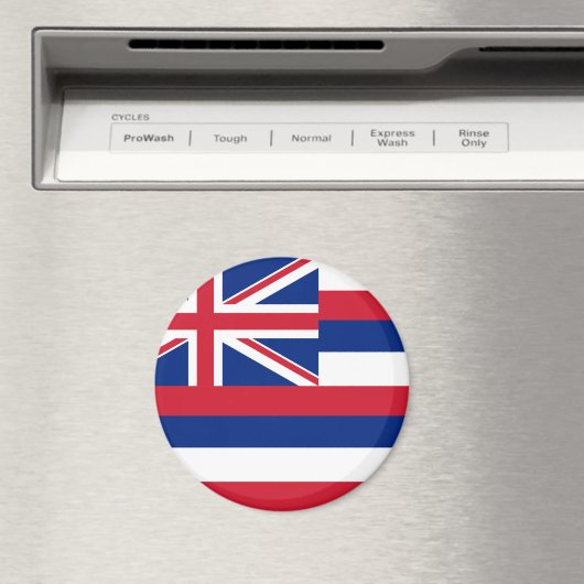 Staatsflagge Hawaii Magnet (In Situ (Geschirrspüler))