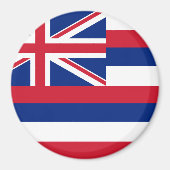 Staatsflagge Hawaii Magnet (Vorne)