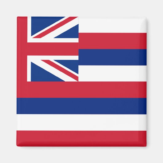 Staatsflagge Hawaii Magnet (Vorne)