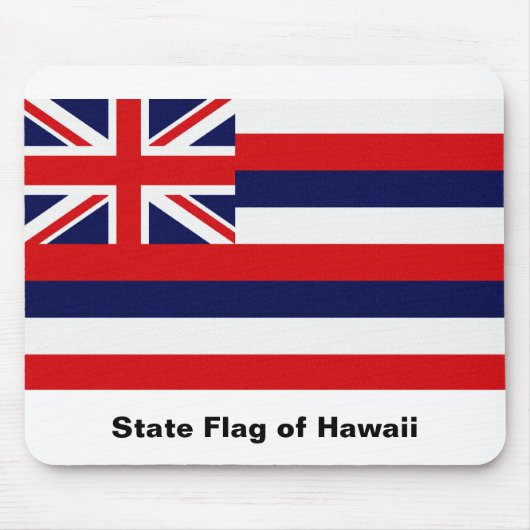 Staatsflagge Hawaii Mousepad (Vorne)